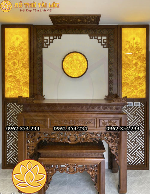 Mẫu phòng thờ đẹp, Phòng thờ hiện đại P26