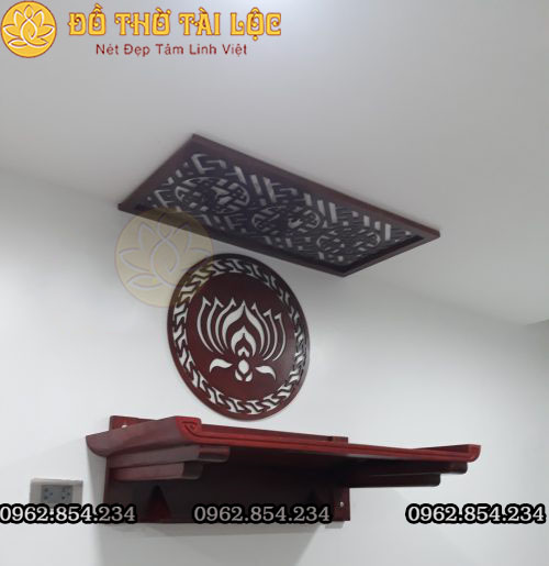 Bàn thờ treo tường đẹp mẫu TT1011